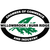 Willowbrook/Burr Ridge Chamber of Commerce and Industry member badge